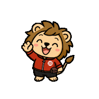Wave Lion Sticker by KenShop SG