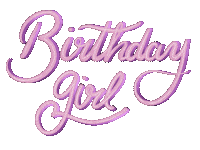 Happy Birthday Girl Sticker