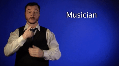 sign language musician GIF by Sign with Robert