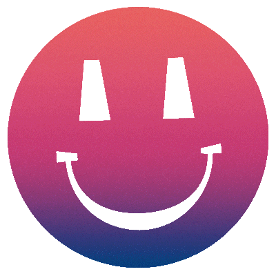 Kind Smile Sticker by Zetafonts Type Foundry