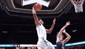 College Basketball Dunk GIF by Xavier Men's Basketball