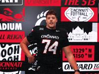 Football GIF by Cincinnati Bearcats