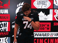 Football GIF by Cincinnati Bearcats