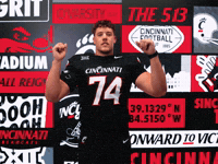 Football GIF by Cincinnati Bearcats