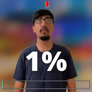 1%