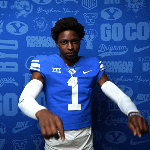 College Football Go Cougs GIF by BYU Cougars