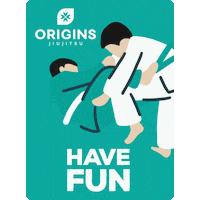 originsmartialarts sports jiujitsu origins grappling Sticker