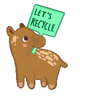 Recycle Timo Sticker by Anak Rimba Books