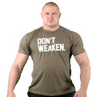 Angry Big Guy Sticker by Rogue Fitness