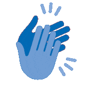 Clap Hands Sticker by Donauregion