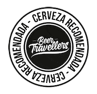 Beer_travellers beer beer travellers cerveza recomendada Sticker