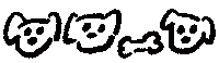 犬 いぬ Sticker