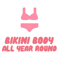 Cd Bikini Body Sticker by Caroline's Choice