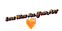 Love With All Your Art Sticker by SoulxCellar