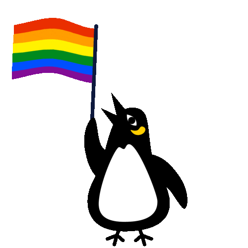 Penguin Sticker by DANTO Studio