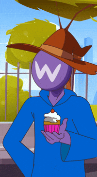 Cake Pushing GIF