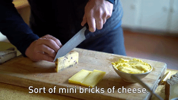 Mini Bricks Of Cheese