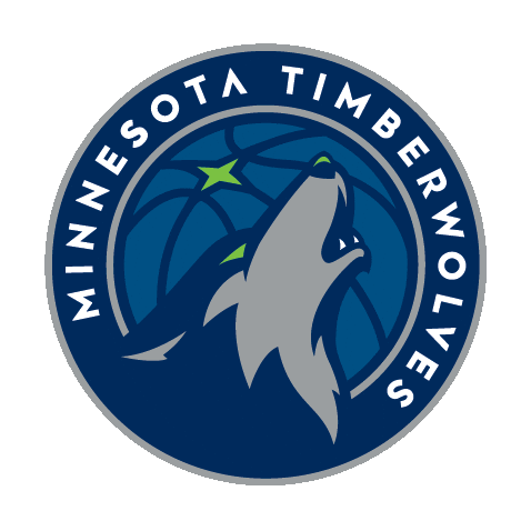 Minnesota Timberwolves Logo Sticker by NBA