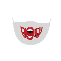 clairez777 women trump mask vote Sticker