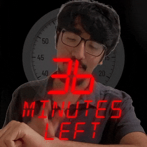 36 minutes left