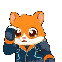 No Way Omg Sticker by Hamieverse