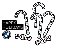 Christmas Holiday Sticker by BMW
