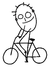 Bike Bicycle Sticker by GGT