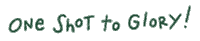 One Shot Golf Sticker by Catharina Stewart