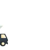 Delivery Truck Sticker by Brosa Design