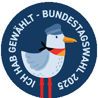 StadtBremerhaven btw bundestagswahl bremerhaven btw25 Sticker