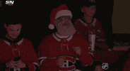 Ice Hockey Christmas GIF by NHL