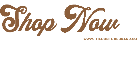 TheCoutureBrand giphyupload shopping shop now brown Sticker