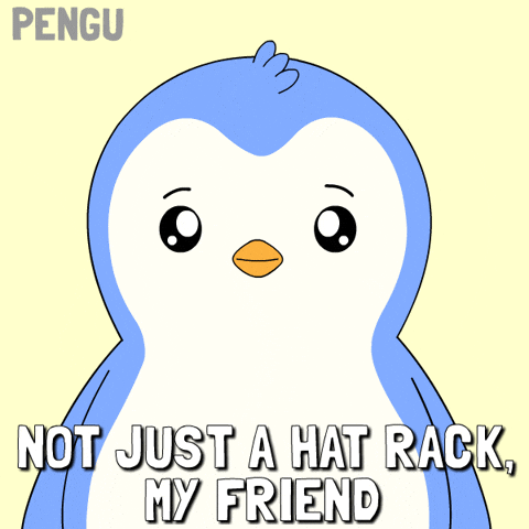 Im Smart Big Brain GIF by Pudgy Penguins