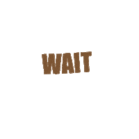 Wait Cooking Sticker