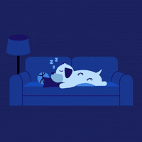Good Night! Sleepy Dog