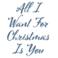 All I Want For Christmas Is You Sticker by Kelly Clarkson