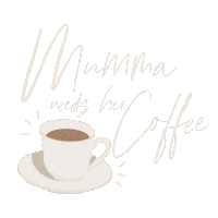 raising_gracie_ coffee mom mommy mum Sticker