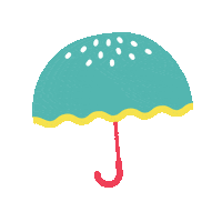 Rain Raining Sticker