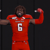 Texas Tech Red Raiders Football Reaction Pack GIF by Texas Tech Football