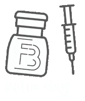 Botox Sticker by For Better Skin