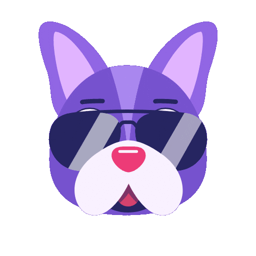 Dogs Character Sticker by SVGator