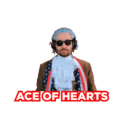 Ace Of Hearts Sticker