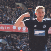 The Den Smile GIF by MillwallFC