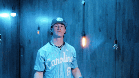 University Of North Carolina Baseball GIF by UNC Tar Heels