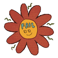 plouffffe flower fail awkward oops Sticker
