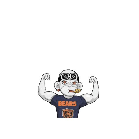 Da Bears Nfl Sticker by Zhot