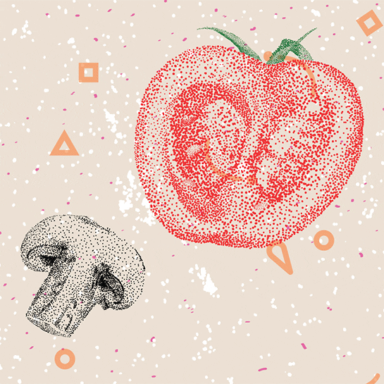 illustration pizza GIF