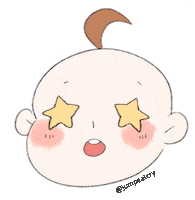 Baby Wow Sticker by Jump Eat Cry