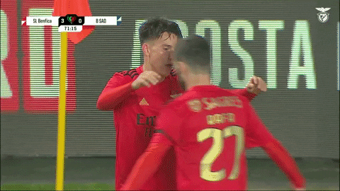 Sl Benfica Hug GIF by Sport Lisboa e Benfica