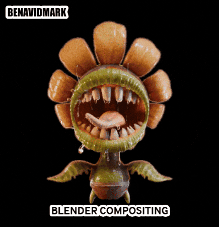 benavidmark 3d blender creature adobe GIF